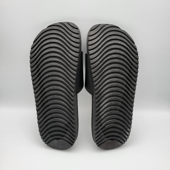 NEW Nike Kawa Slides in Black/White - Picture 6 of 10